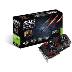 Видеокарта Asus GeForce GTX 960 GTX960-DC2-4GD5-BLACK