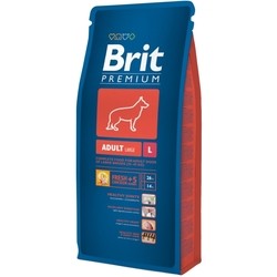 Корм для собак Brit Premium Adult L 15 kg