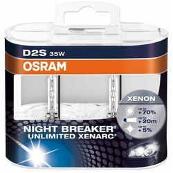Автолампа Osram D2S Xenarc Night Breaker Unlimited 66240XNB HCB