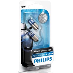 Автолампа Philips BlueVision Ultra T4W 2pcs