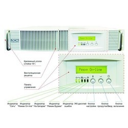 ИБП Powercom VGD-1000-RM 2U