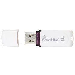 USB Flash (флешка) SmartBuy Paean 8Gb (белый)