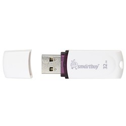 USB Flash (флешка) SmartBuy Paean 16Gb (белый)