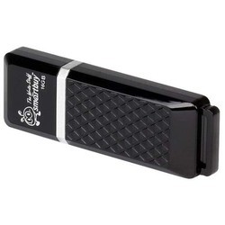 USB Flash (флешка) SmartBuy Quartz 16Gb (черный)