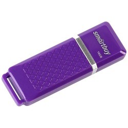 USB Flash (флешка) SmartBuy Quartz 16Gb (фиолетовый)