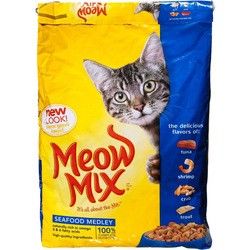 Корм для кошек Meow Mix Seafood Medley 0.4 kg