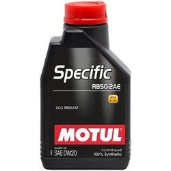 Моторное масло Motul Specific RBS0-2AE 0W-20 1L