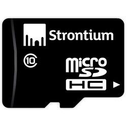 Карта памяти Strontium microSDHC Class 10 16Gb