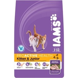 Корм для кошек IAMS ProActive Health Kitten and Junior Chicken 2.55 kg