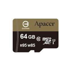 Карта памяти Apacer microSDXC UHS-I U3 64Gb