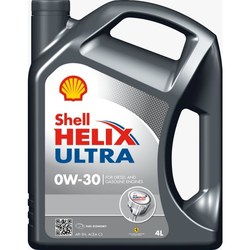 Моторное масло Shell Helix Ultra 0W-30 4L