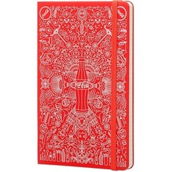 Блокноты Moleskine Coca-Cola Ruled Notebook Red