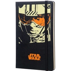Блокноты Moleskine Star Wars Luke Ruled Notebook Black