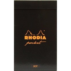 Блокноты Rhodia Dots Pad Pocket Black