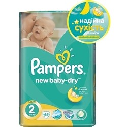 Подгузники Pampers New Baby-Dry 2 / 68 pcs