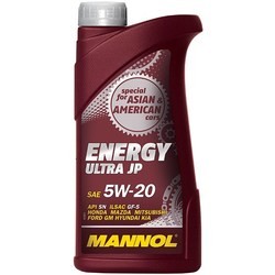 Моторное масло Mannol Energy Ultra JP 5W-20 1L