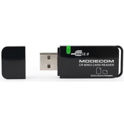 Картридер/USB-хаб MODECOM CR-MINI 2