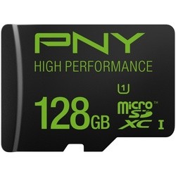 Карта памяти PNY High Performance microSDXC 60MB/s 128Gb