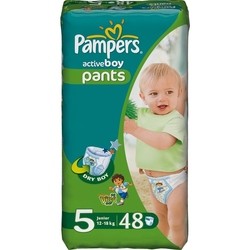 Подгузники Pampers Active Boy 5