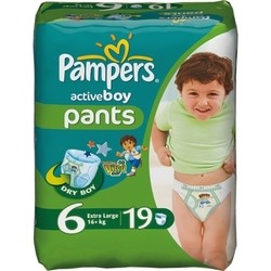 Подгузники Pampers Active Boy 6