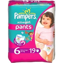 Подгузники Pampers Active Girl 6