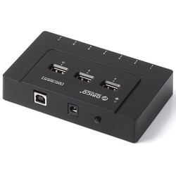Картридер/USB-хаб Orico HF10U