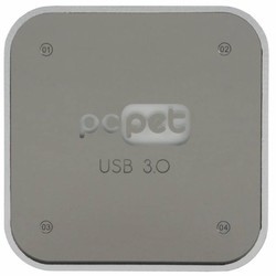 Картридер/USB-хаб PC PET BW-C3012A