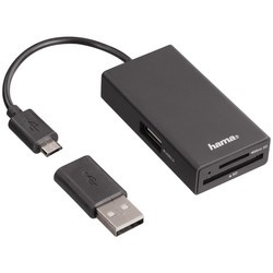 Картридер/USB-хаб Hama H-54141