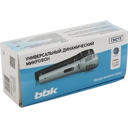 Микрофон BBK CM215 (синий)