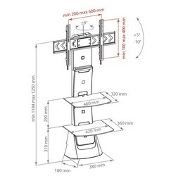 Подставка/крепление ARM MEDIA TRITON-10