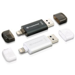 USB Flash (флешка) Transcend JetDrive Go 300 (серебристый)