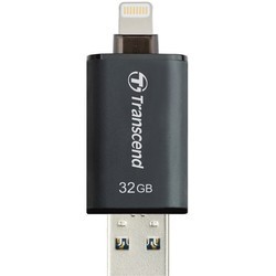 USB Flash (флешка) Transcend JetDrive Go 300 32Gb (черный)