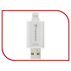 USB Flash (флешка) Transcend JetDrive Go 300 32Gb (серебристый)
