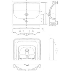 Умывальник Ifo Grandy RP211600100