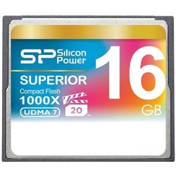 Карта памяти Silicon Power Superior CompactFlash 1000X 16Gb