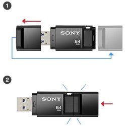 USB Flash (флешка) Sony Micro Vault X Series 8Gb