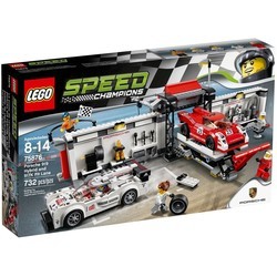 Конструктор Lego Porsche 919 Hybrid and 917K Pit Lane 75876