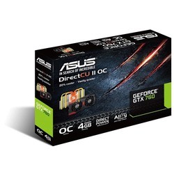 Видеокарта Asus GeForce GTX 760 GTX760-DC2OC-4GD5