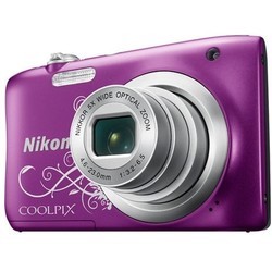 Фотоаппарат Nikon Coolpix A100 (красный)