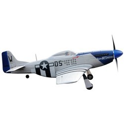 Радиоуправляемый самолет Dynam P-51D Mustang 3D