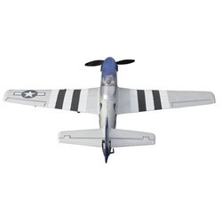 Радиоуправляемый самолет Dynam P-51D Mustang 3D