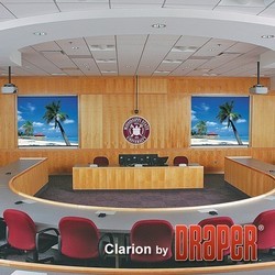 Проекционные экраны Draper Clarion 334/131&quot;