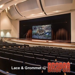 Проекционные экраны Draper Lace &amp; Grommet 910x685