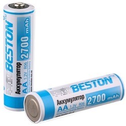 Аккумуляторная батарейка Beston 2xAA 2700 mAh