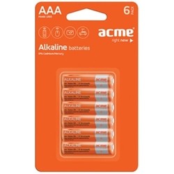 Аккумуляторная батарейка ACME 6xAAA Alcaline