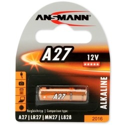 Аккумуляторная батарейка Ansmann 1xA27