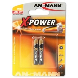 Аккумуляторная батарейка Ansmann X-Power 2xAAAA