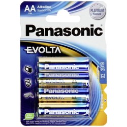 Аккумуляторная батарейка Panasonic Evolta 4xAA