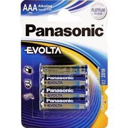 Аккумуляторная батарейка Panasonic Evolta 4xAAA