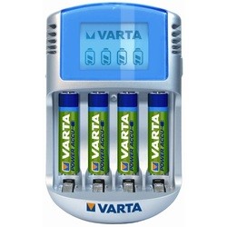 Зарядка аккумуляторных батареек Varta LCD Charger 4xAA 2500 mAh